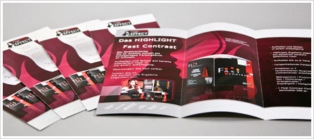 Flyer, Imagebroschüre, Produktkatalog