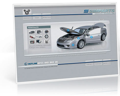 Simparts Fahrzeugteile